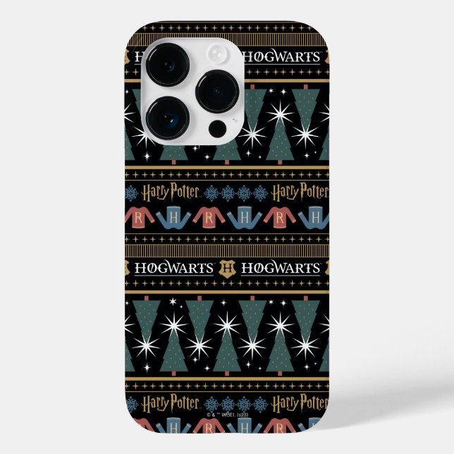 HARRY POTTER™ Holiday Sweater Pattern Case-Mate iPhone Case (Back)