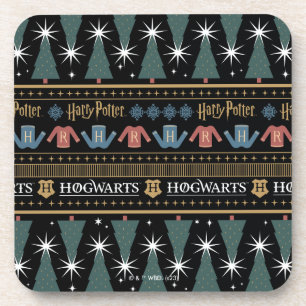 HARRY POTTER™ Holiday Sweater Pattern Coaster