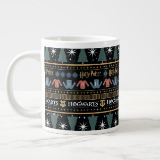 HARRY POTTER™ Holiday Sweater Pattern Large Coffee Mug