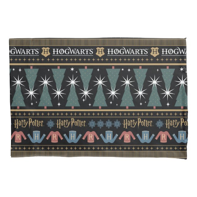 HARRY POTTER™ Holiday Sweater Pattern Pillowcase (Front)