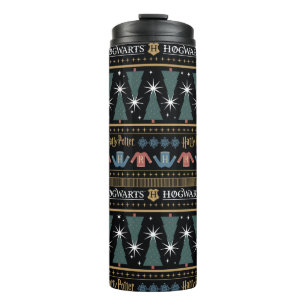 HARRY POTTER™ Holiday Sweater Pattern Thermal Tumbler