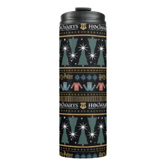 HARRY POTTER™ Holiday Sweater Pattern Thermal Tumbler