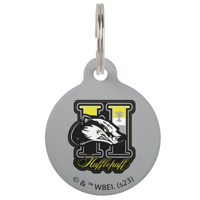 HARRY POTTER™ | HUFFLEPUFF™ Athletic Badge Pet Tag (Front)