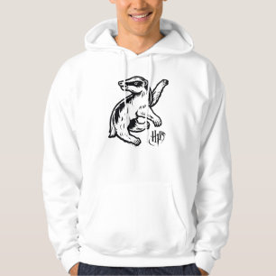 Harry Potter   Hufflepuff Badger Icon Hoodie