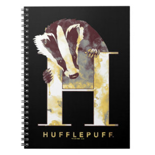 Harry Potter   HUFFLEPUFF™ Badger Watercolor Notebook