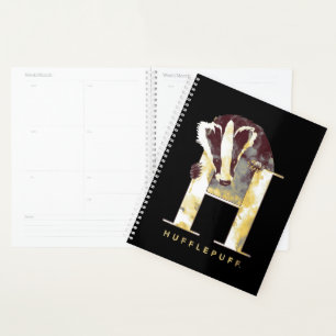 Harry Potter HUFFLEPUFF™ Badger Watercolor Planner