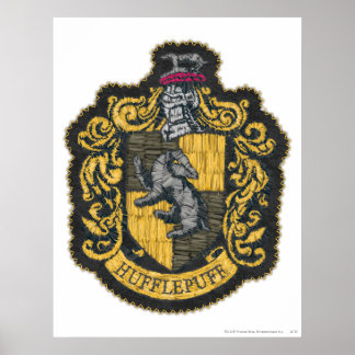 Harry Potter | Hufflepuff Crest Patch Poster