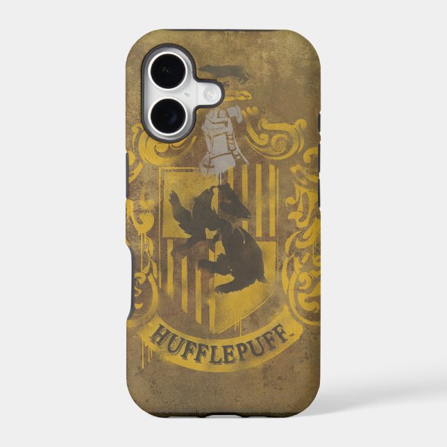 Harry Potter | Hufflepuff Crest Spray Paint (Back)