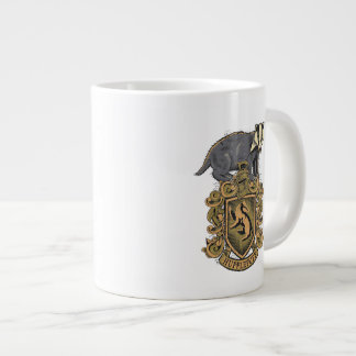 Harry Potter | Hufflepuff Crest with Badger Large Coffee Mug