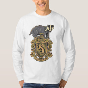 Harry Potter   Hufflepuff Crest with Badger T-Shirt