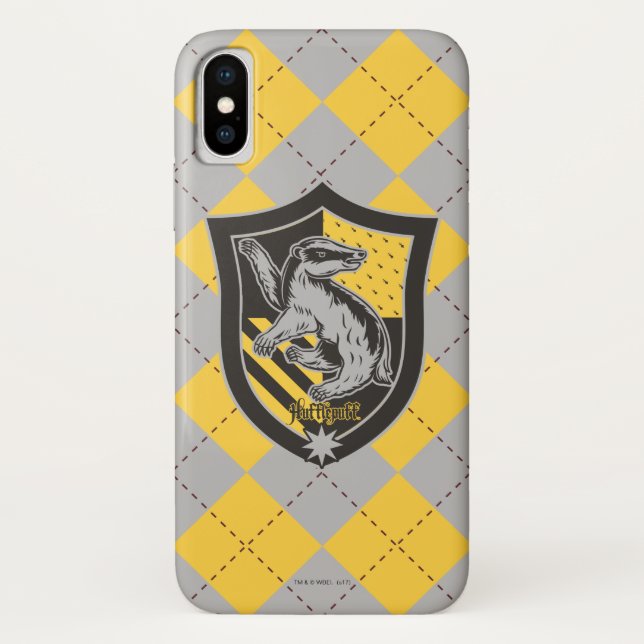 Harry Potter | Hufflepuff House Pride Crest Case-Mate iPhone Case (Back)