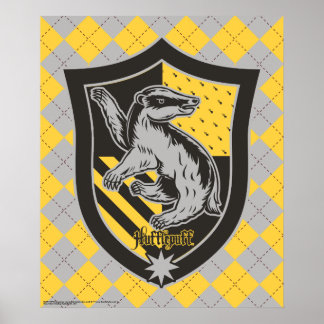 Harry Potter | Hufflepuff House Pride Crest Poster