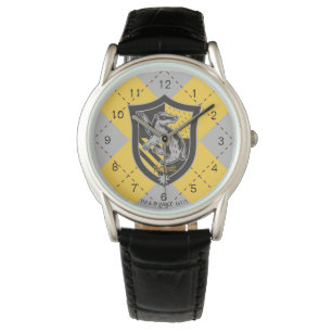 Harry Potter   Hufflepuff House Pride Crest Watch