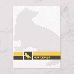 Harry Potter Hufflepuff House Pride Graphic Postcard