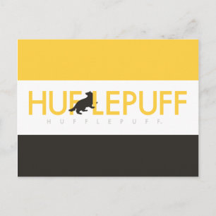 Harry Potter Hufflepuff House Pride Logo Postcard