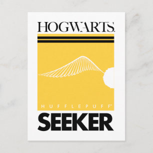 Harry Potter HUFFLEPUFF™ House Quidditch Seeker Postcard