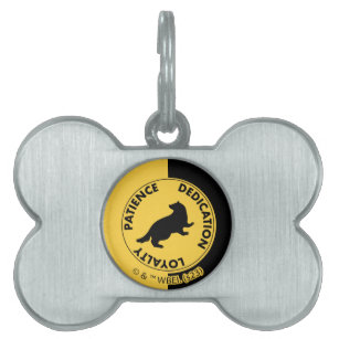 Harry Potter   HUFFLEPUFF™ House Traits Graphic Pet ID Tag