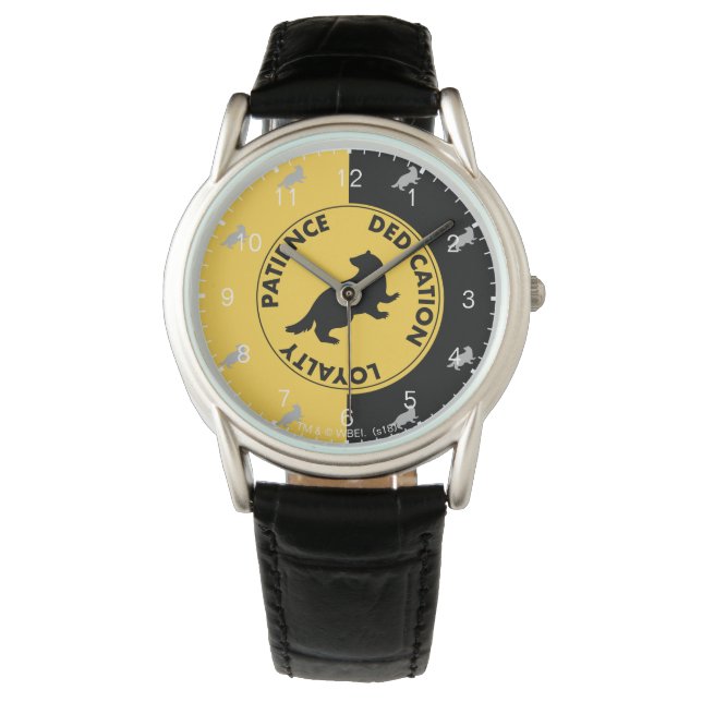 Harry Potter | HUFFLEPUFF™ House Traits Graphic Watch (Front)