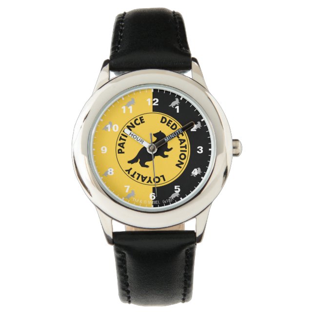 Harry Potter | HUFFLEPUFF™ House Traits Graphic Watch (Front)
