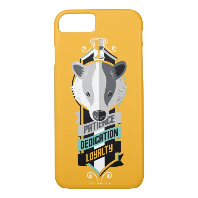 Harry Potter | HUFFLEPUFF™ House Traits Sigil Case-Mate iPhone Case (Back)