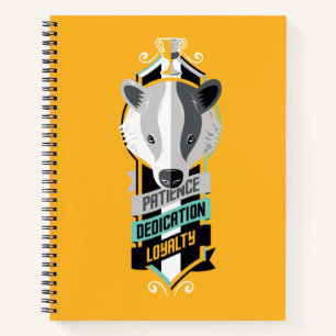 Harry Potter HUFFLEPUFF™ House Traits Sigil Notebook