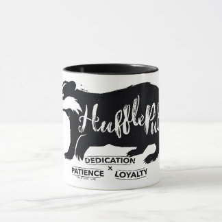 Harry Potter | HUFFLEPUFF™ Silhouette Typography Mug