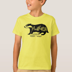 Harry Potter HUFFLEPUFF™ Silhouette Typography T-Shirt