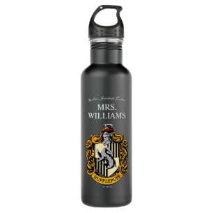 Harry Potter   Hufflepuff Teacher Personalised 710 Ml Water Bottle