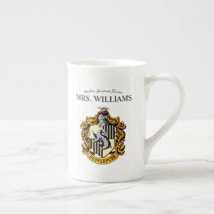 Harry Potter   Hufflepuff Teacher Personalised Bone China Mug