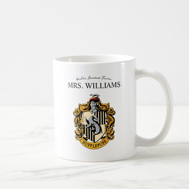 Harry Potter | Hufflepuff Teacher Personalised Coffee Mug (Right)
