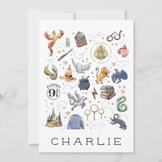 HARRY POTTER™ Icons Flat Card (Front)