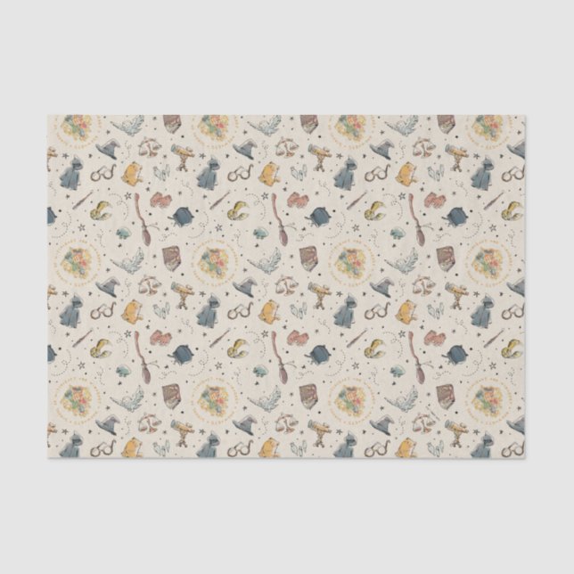 Harry Potter Icons Pattern - Baby Shower Tissue Paper (Front)