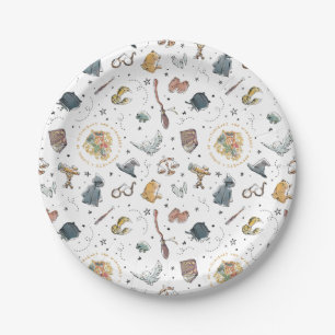 HARRY POTTER™ Icons Pattern Paper Plate