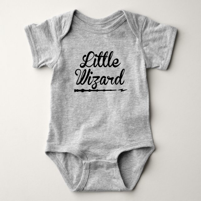 Harry Potter Inspired "Little Wizard" Bodysuit (Front)