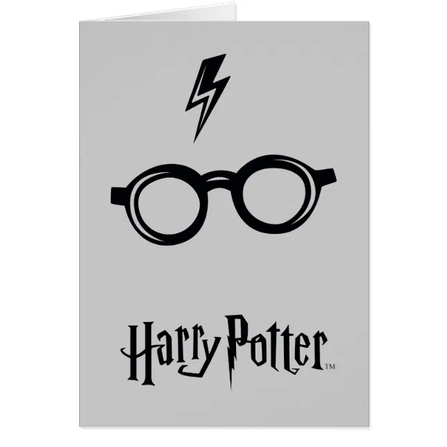 Harry Potter Lightning Scar and Glasses
