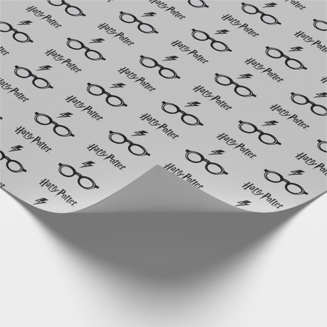 Harry Potter | Lightning Scar and Glasses Wrapping Paper (Corner)