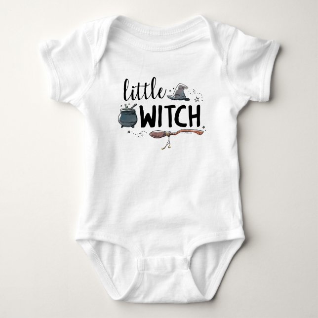 Harry Potter | Little Witch  Baby Bodysuit (Front)