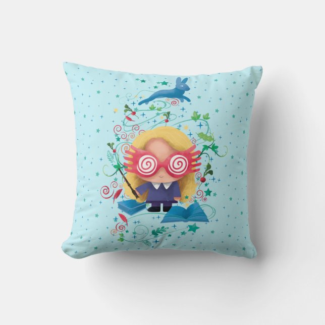 Harry Potter | Luna Lovegood Graphic Cushion (Front)