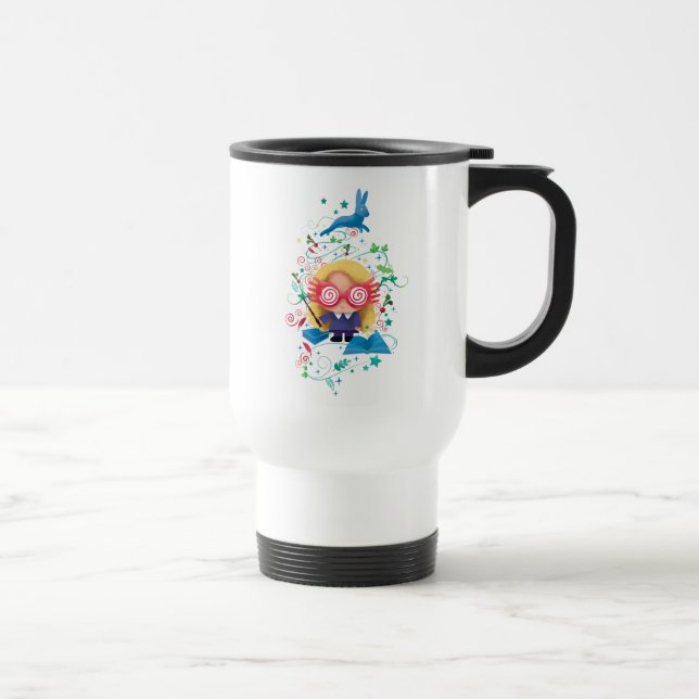Harry Potter | Luna Lovegood Graphic Travel Mug (Right)