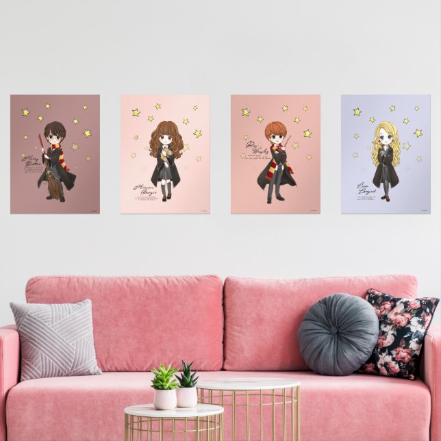 HARRY POTTER™ Magical Character Watercolor (Livingroom)