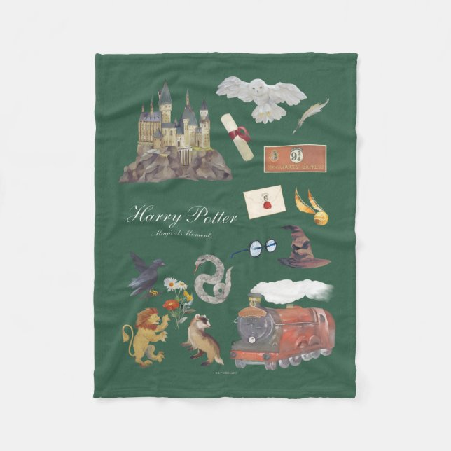 HARRY POTTER™ | Magical Moments Fleece Blanket (Front)