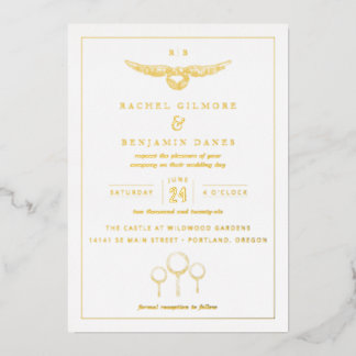 Harry Potter Magical Watercolor Wedding