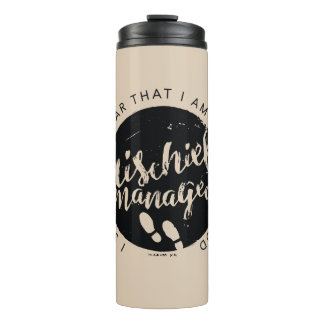 Harry Potter | Marauder's Map Charms Typography Thermal Tumbler