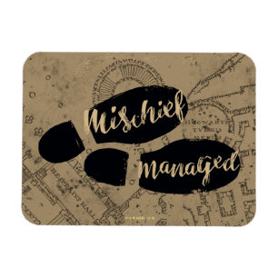 Harry Potter   MISCHIEF MANAGED™ Map Footprints Magnet