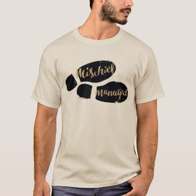 Harry Potter | MISCHIEF MANAGED™ Map Footprints T-Shirt (Front)