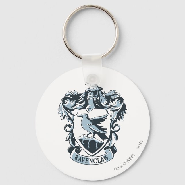 Harry Potter | Modern Ravenclaw Crest Key Ring (Front)