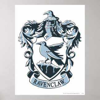Harry Potter | Modern Ravenclaw Crest Poster
