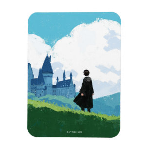 HARRY POTTER™ Overlooking HOGWARTS™ Castle Magnet