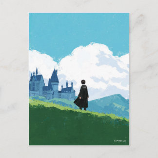 HARRY POTTER™ Overlooking HOGWARTS™ Castle Postcard