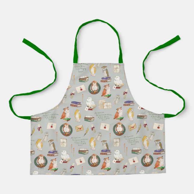 HARRY POTTER™ | Owl Letter Pattern Apron (Front)